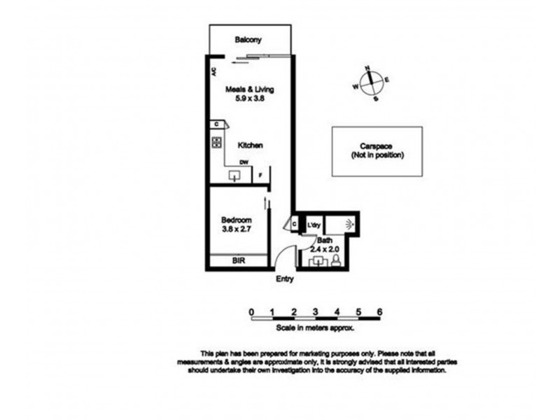 102/101 Bay Street, Port Melbourne VIC 3207 Floorplan