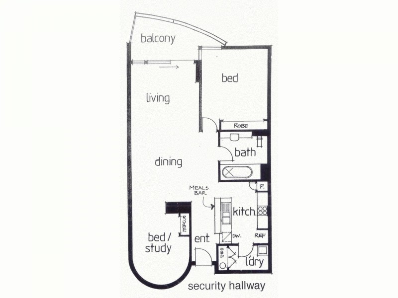 54C/95 Rouse Street, Port Melbourne VIC 3207 Floorplan