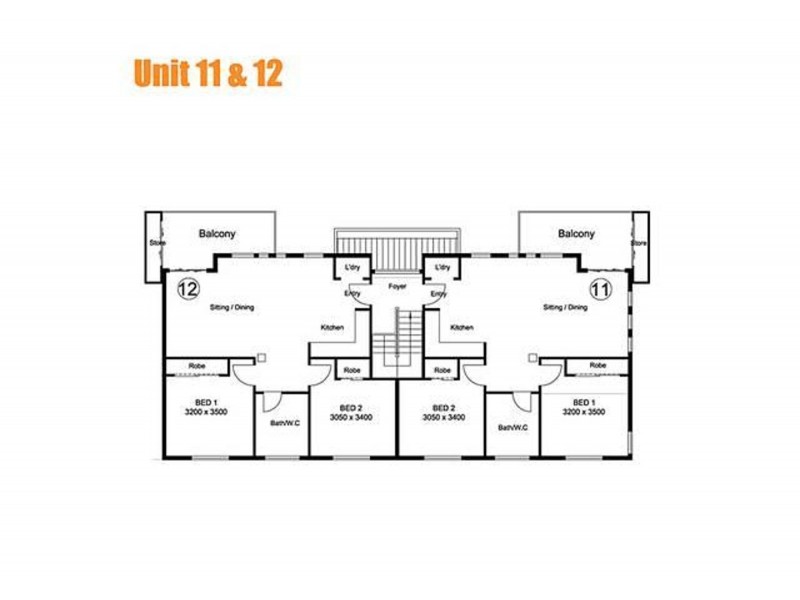 12/350-354 Somerville Road, West Footscray VIC 3012 Floorplan
