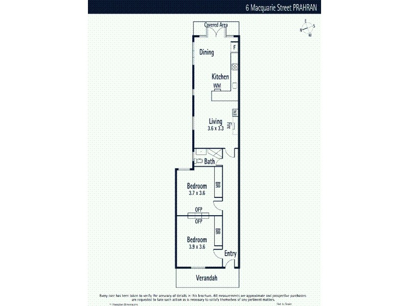 6 Macquarie Street, Prahran VIC 3181 Floorplan