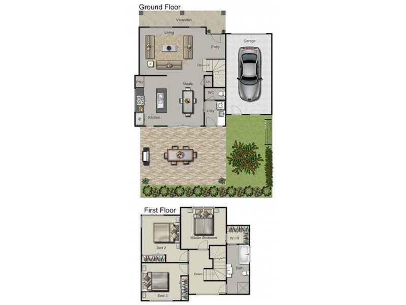 1/63 Fraser Street, Sunshine VIC 3020 Floorplan