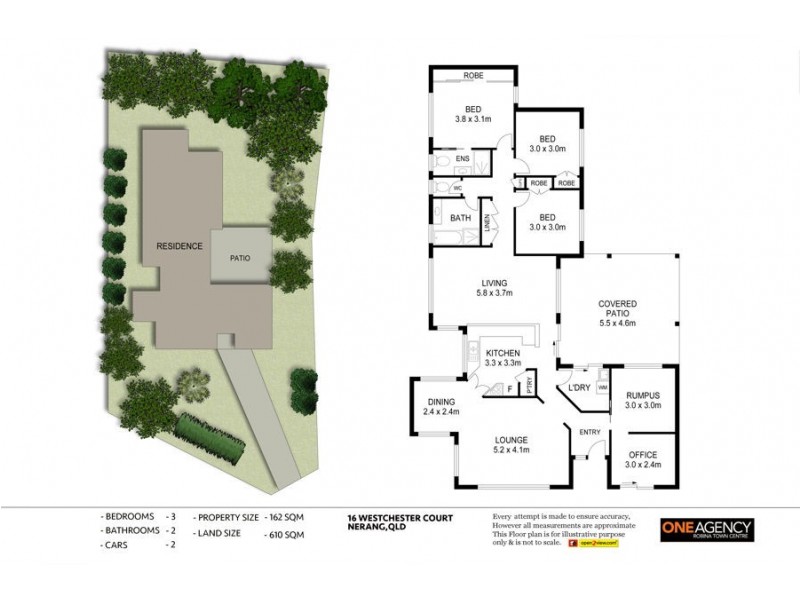 16 Westchester Court, Nerang QLD 4211 Floorplan