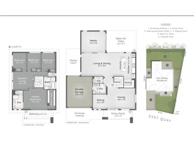 33 East Quay Drive, Biggera Waters QLD 4216 Floorplan