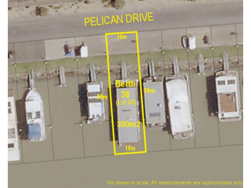 Berth 38 (Lot 43) Pelican Drive, Mannum Waters Marina, Mannum SA 5238