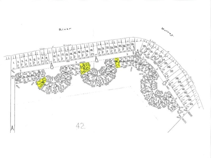 Lots 76, 75, 66 Page Drive, Riverbanks Estate, Blanchetown SA 5357