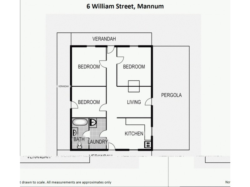 6 William Street, Mannum SA 5238 Floorplan