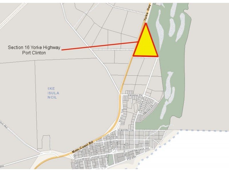 Section 16 Yorke Highway, Port Clinton SA 5570