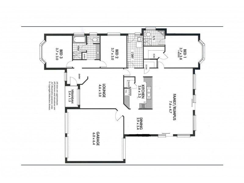 64 Pommern Way, Wallaroo SA 5556 Floorplan