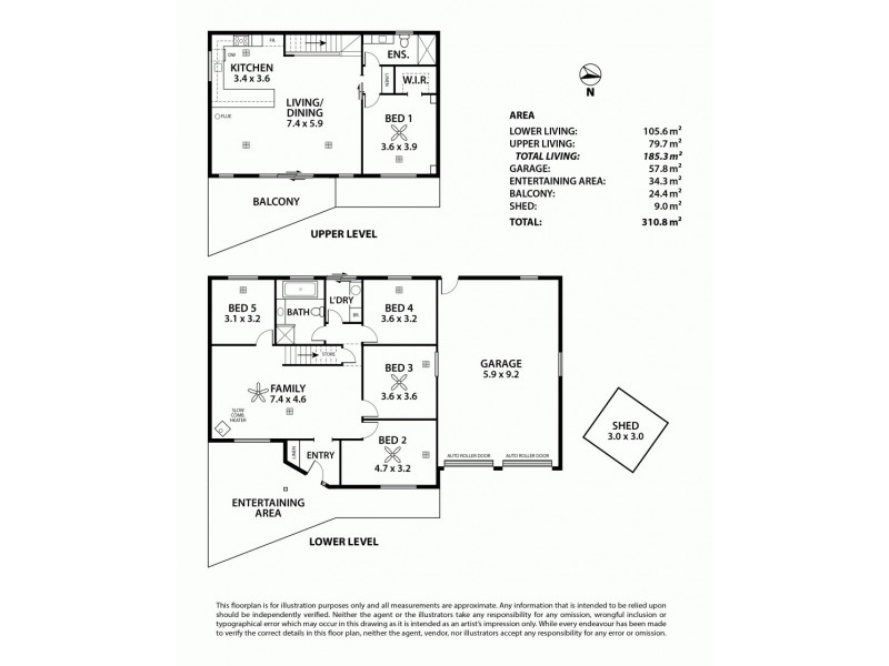 11 Rosella Rise, Mannum Waters, Mannum SA 5238 Floorplan