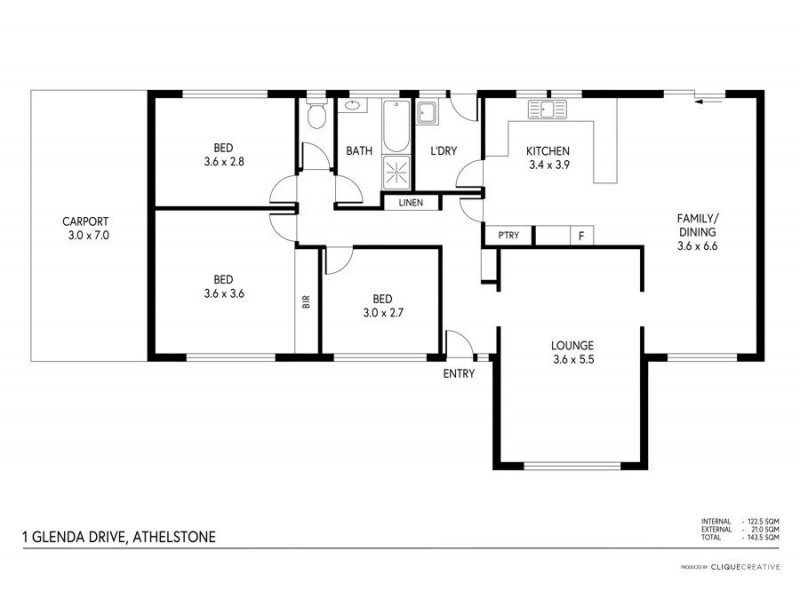 1 Glenda Drive, Athelstone SA 5076 Floorplan