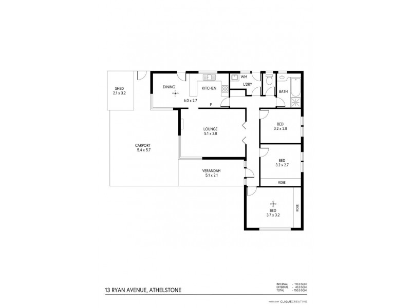 13 Ryan Avenue, Athelstone SA 5076 Floorplan