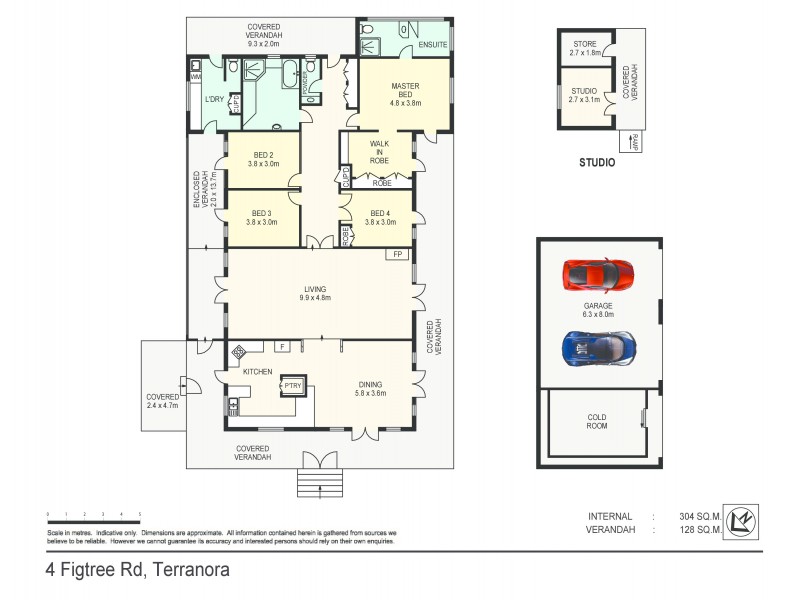 4 Figtree Rd, Terranora NSW 2486 Floorplan