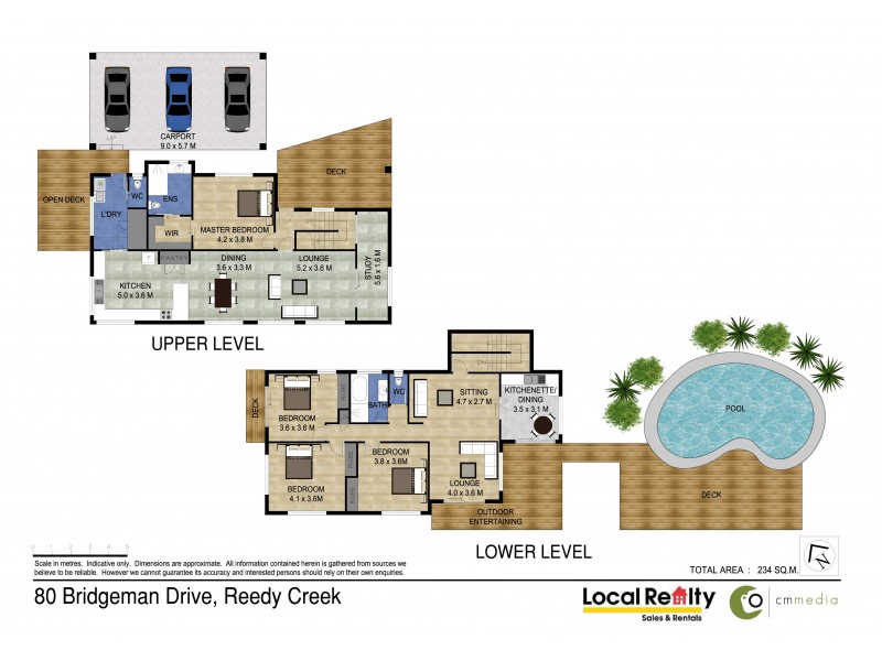 80 Bridgman Drive, Reedy Creek QLD 4227 Floorplan