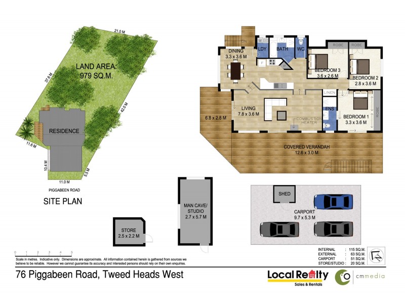 76 Piggabeen Road, Tweed Heads West NSW 2485 Floorplan