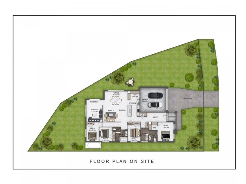 8 Watego Drive, Pottsville NSW 2489 Floorplan