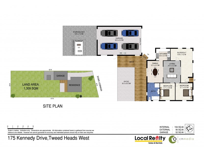 175 Kennedy Drive, Tweed Heads West NSW 2485 Floorplan