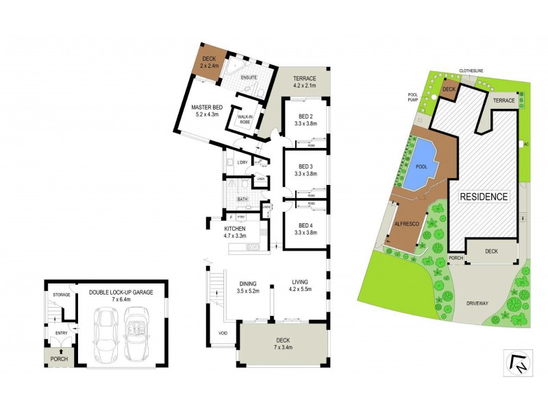 80 Botanical Circuit, Banora Point NSW 2486 Floorplan