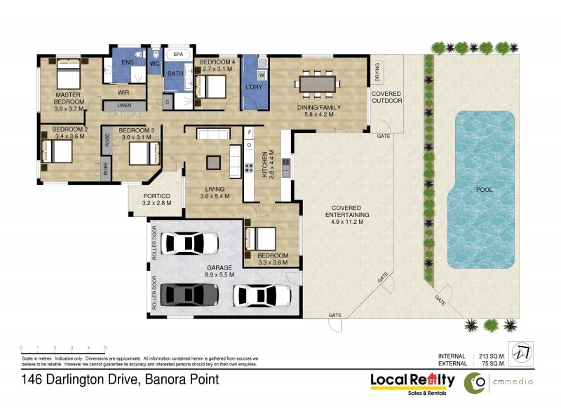 146 Darlington Drive, Banora Point NSW 2486 Floorplan