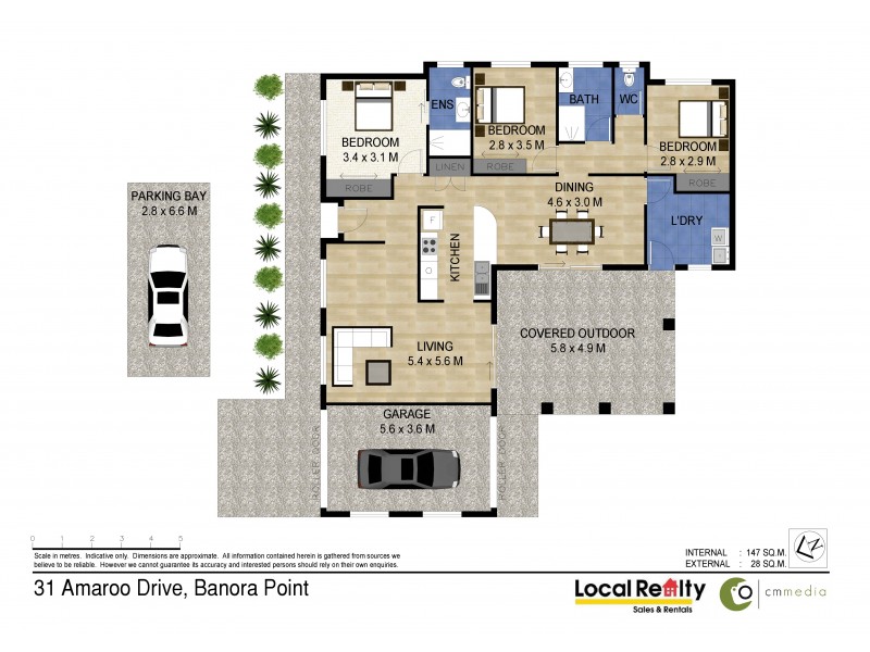 31 Amaroo Dr, Banora Point NSW 2486 Floorplan
