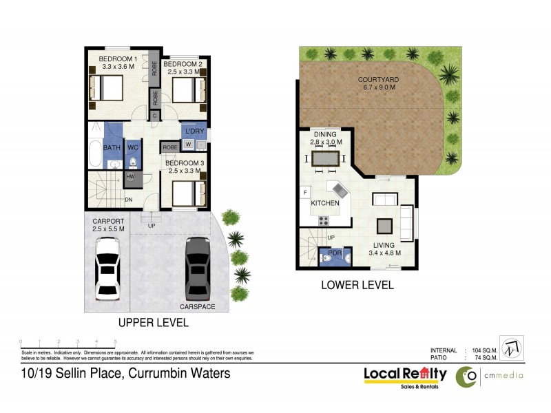 10/19 Sellin Place, Currumbin Waters QLD 4223 Floorplan