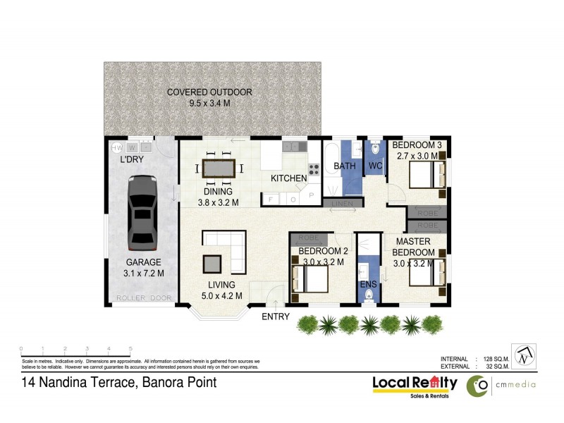 14 Nandina Terrace, Banora Point NSW 2486 Floorplan