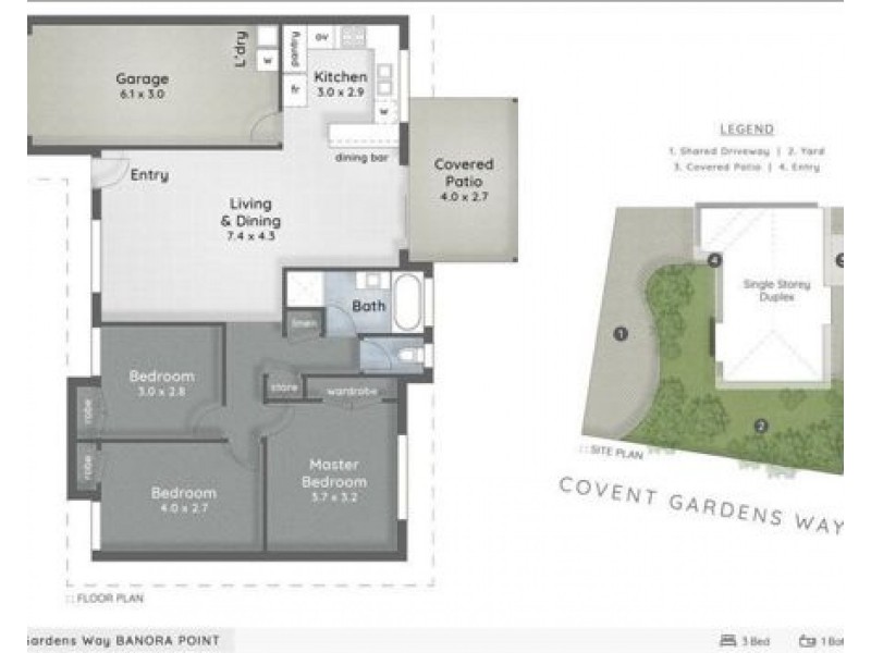 1/61 Covent Gardens Way, Banora Point NSW 2486