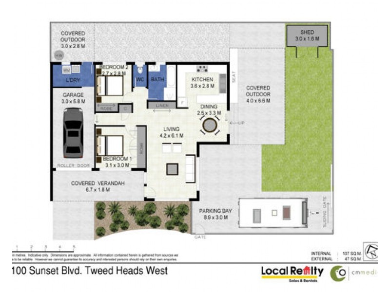 1/100 Sunset Boulevard, Tweed Heads West NSW 2485