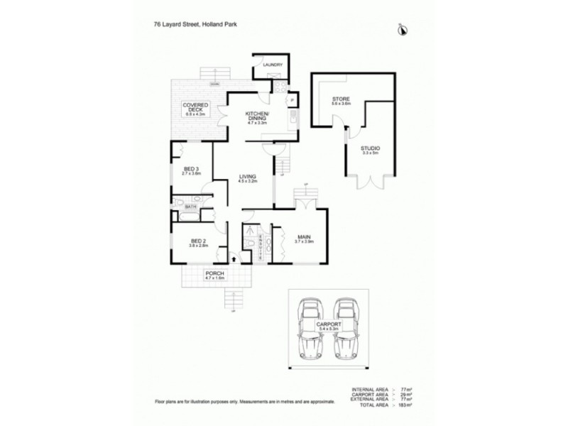 76 Layard Street, Holland Park QLD 4121 Floorplan