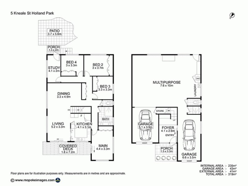 5 Kneale Street, Holland Park West QLD 4121 Floorplan