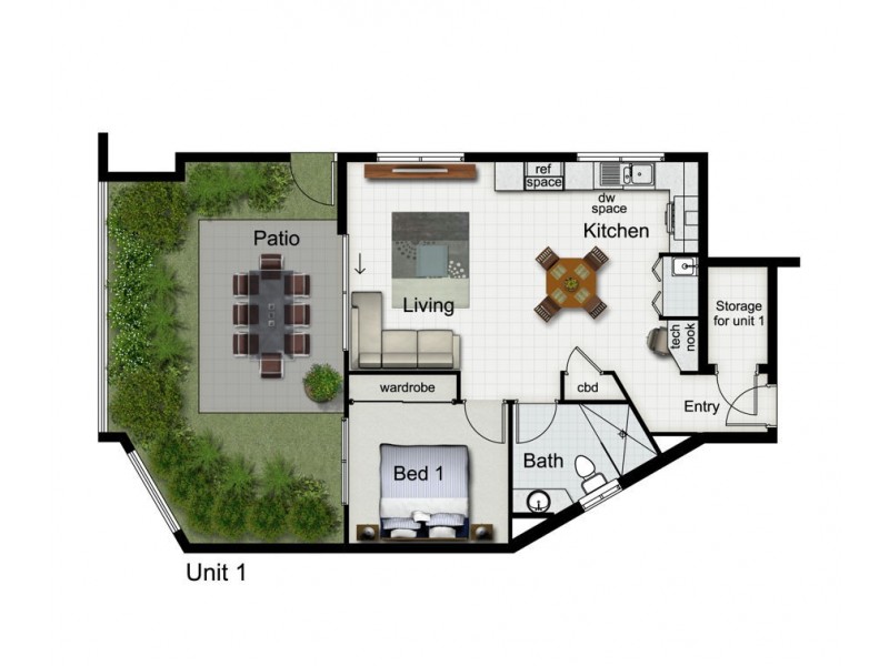 1 -7 / 19 Pickwick St, Cannon Hill QLD 4170