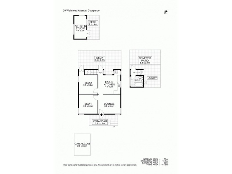 29 Wellstead Avenue, Coorparoo QLD 4151 Floorplan