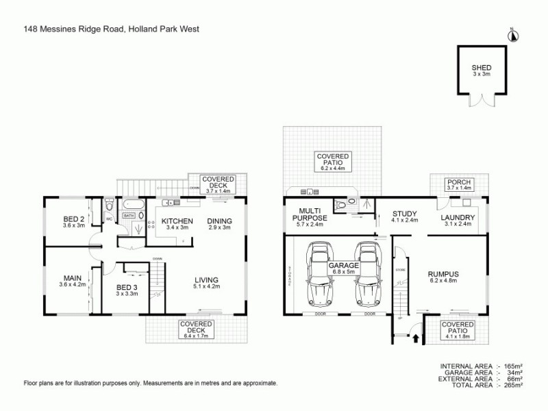 148 Messines Ridge Road, Holland Park West QLD 4121 Floorplan