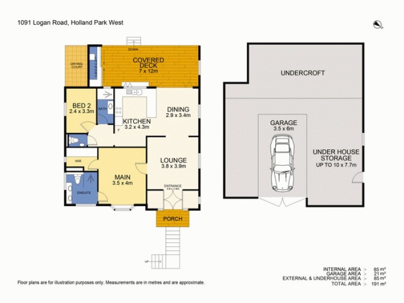 1091 Logan Road, Holland Park West QLD 4121 Floorplan