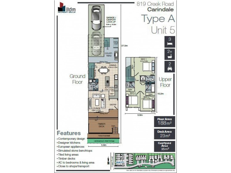 819 Creek Road, Carindale QLD 4152 Floorplan