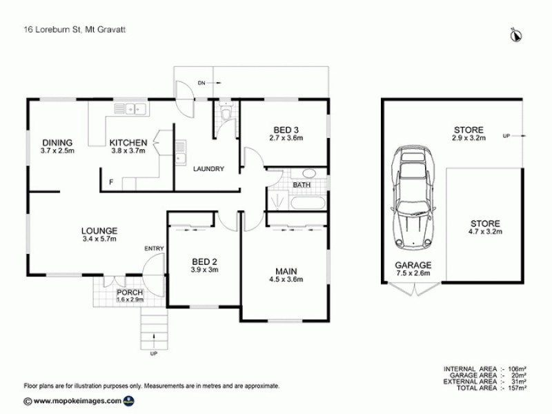 16 Loreburn Street, Mount Gravatt QLD 4122 Floorplan