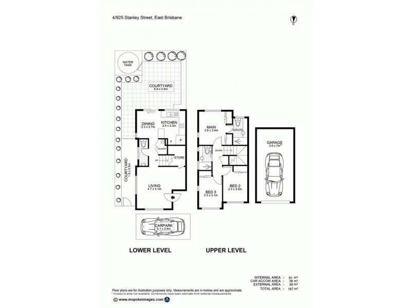 4 / 925 Stanley Street East, East Brisbane QLD 4169 Floorplan