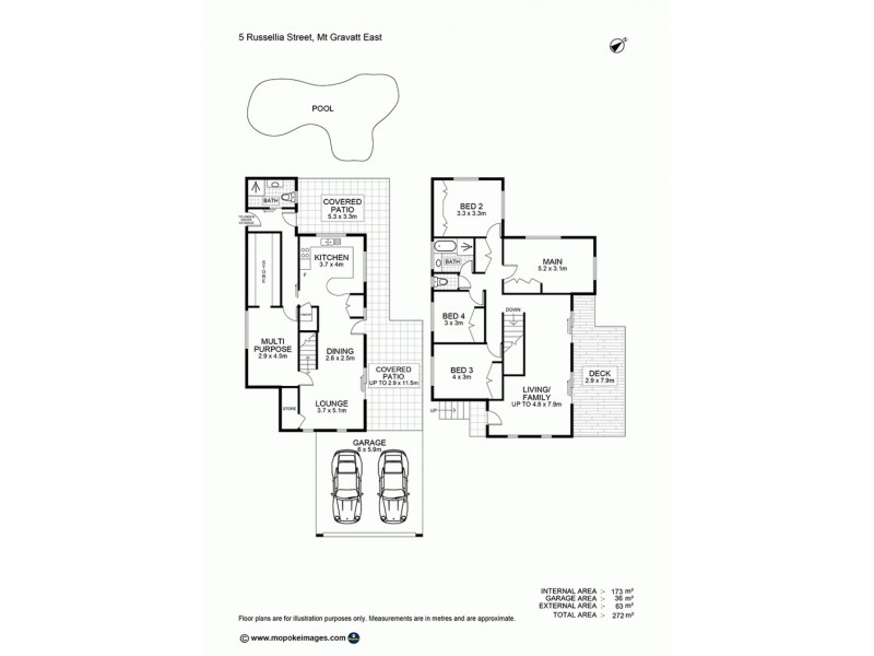 5 Russellia St, Mount Gravatt East QLD 4122 Floorplan