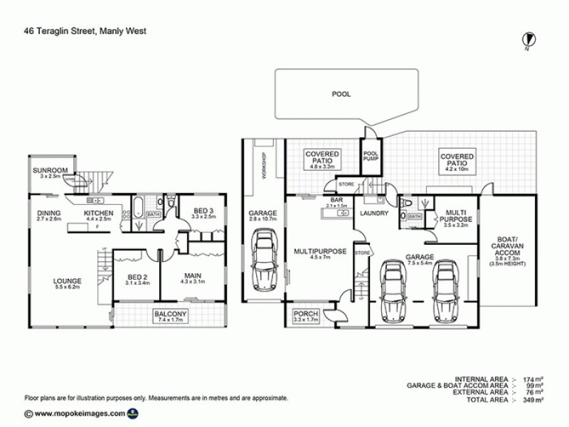 46 Teraglin Street, Manly West QLD 4179 Floorplan