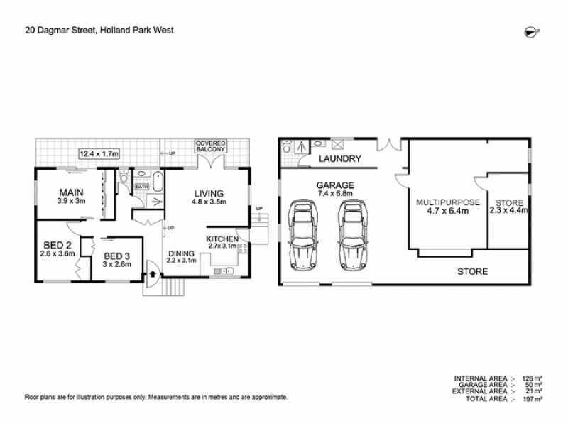 20 Dagmar St, Holland Park West QLD 4121 Floorplan