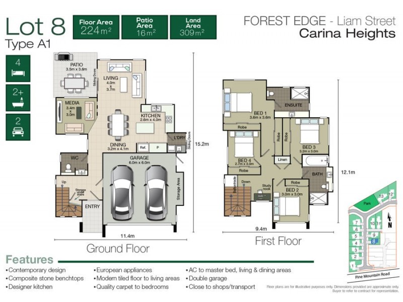 Lot 6 12a Liam Street, Carina Heights QLD 4152 Floorplan