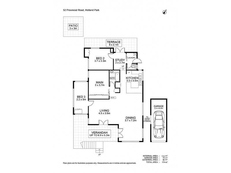 52 Provincial Rd, Holland Park QLD 4121 Floorplan