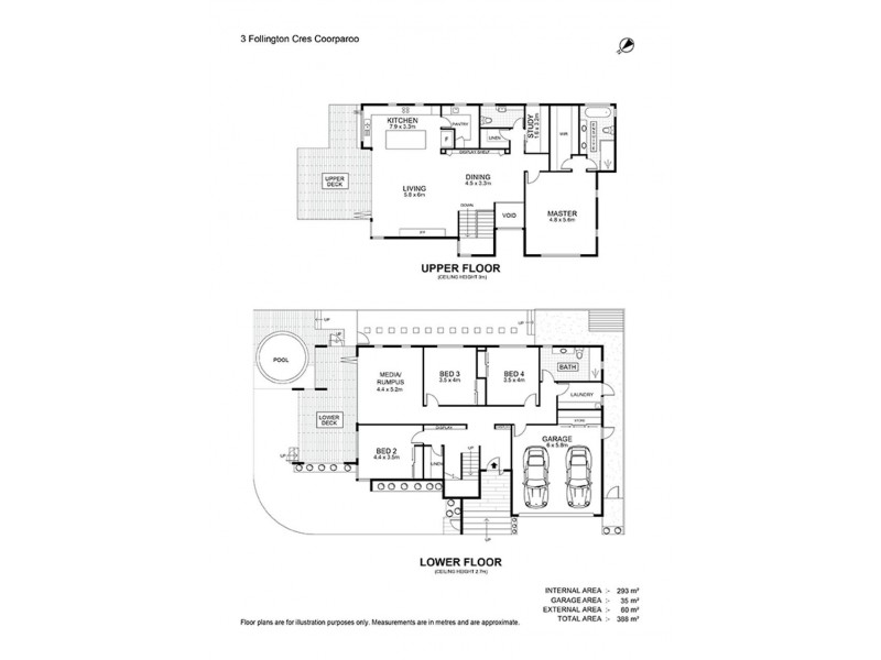 3 Follington Crescent, Coorparoo QLD 4151 Floorplan