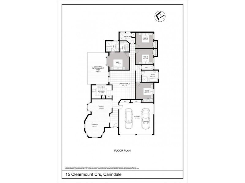 15 Clearmount Crescent, Carindale QLD 4152 Floorplan
