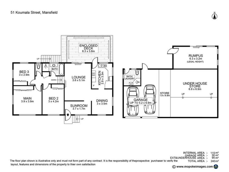 51 Koumala Street, Mansfield QLD 4122 Floorplan
