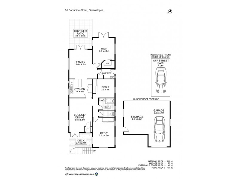 35 Barradine Street, Greenslopes QLD 4120 Floorplan