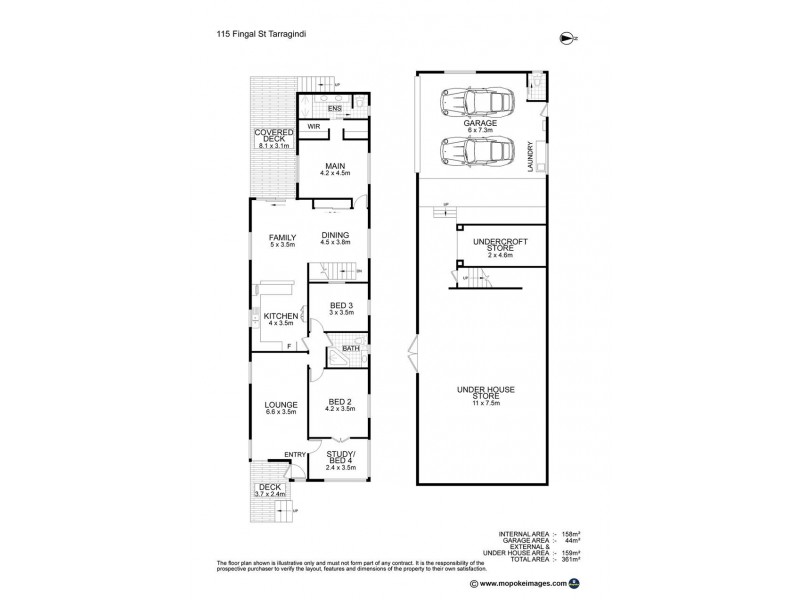 115 Fingal St, Tarragindi QLD 4121 Floorplan