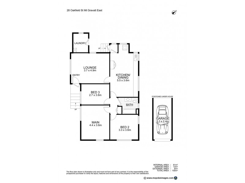 28 Oakfield Street, Mount Gravatt East QLD 4122 Floorplan