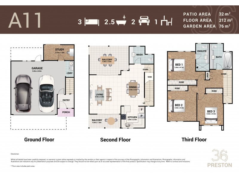11/36 Preston Road, Carina QLD 4152 Floorplan