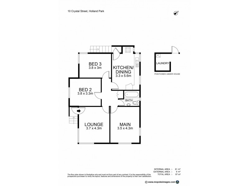 10 Crystal Street, Holland Park QLD 4121 Floorplan