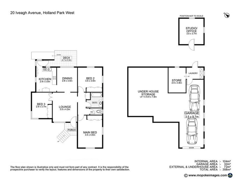 20 Iveagh Avenue, Holland Park West QLD 4121 Floorplan